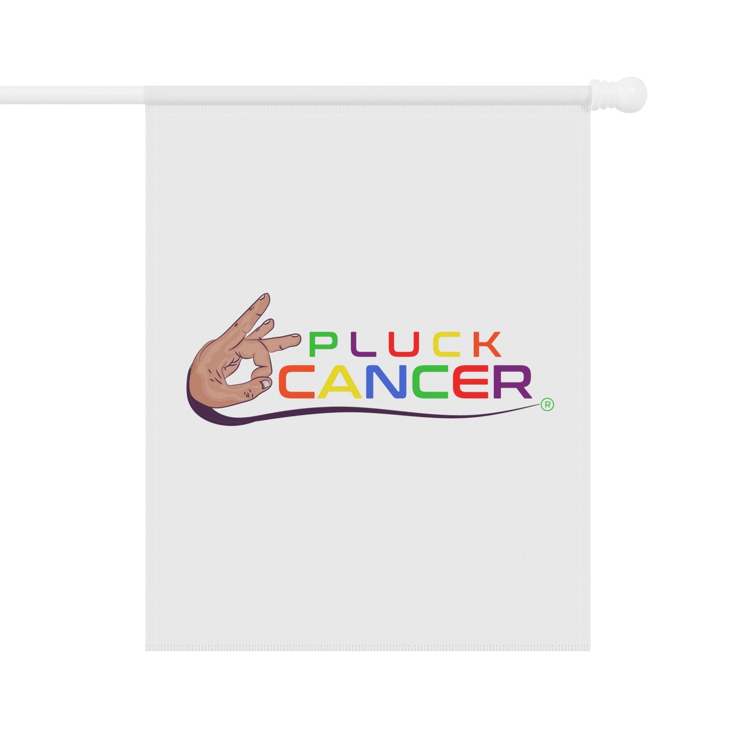 Garden & House Banner-"PLUCK CANCER!"