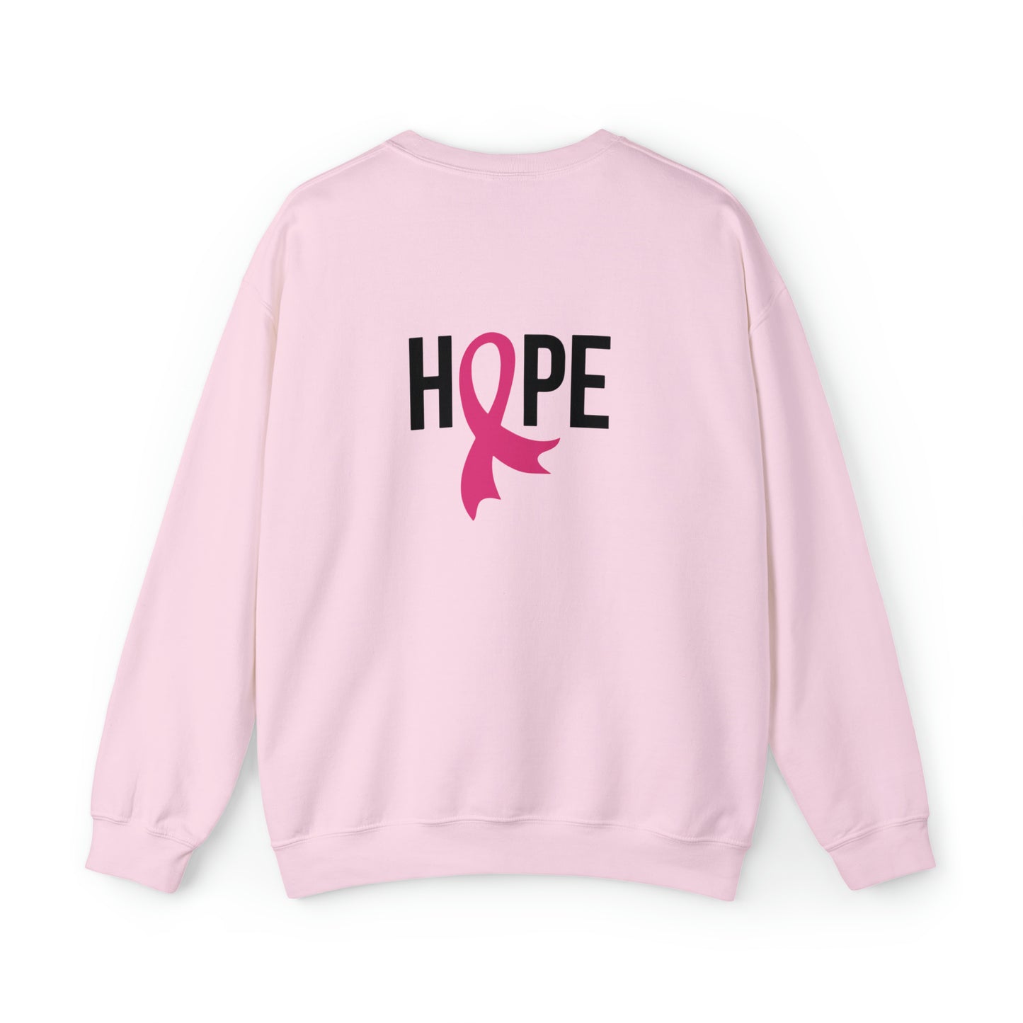 Pluck Cancer Women's Crewneck Sweatshirt - Light Pink
