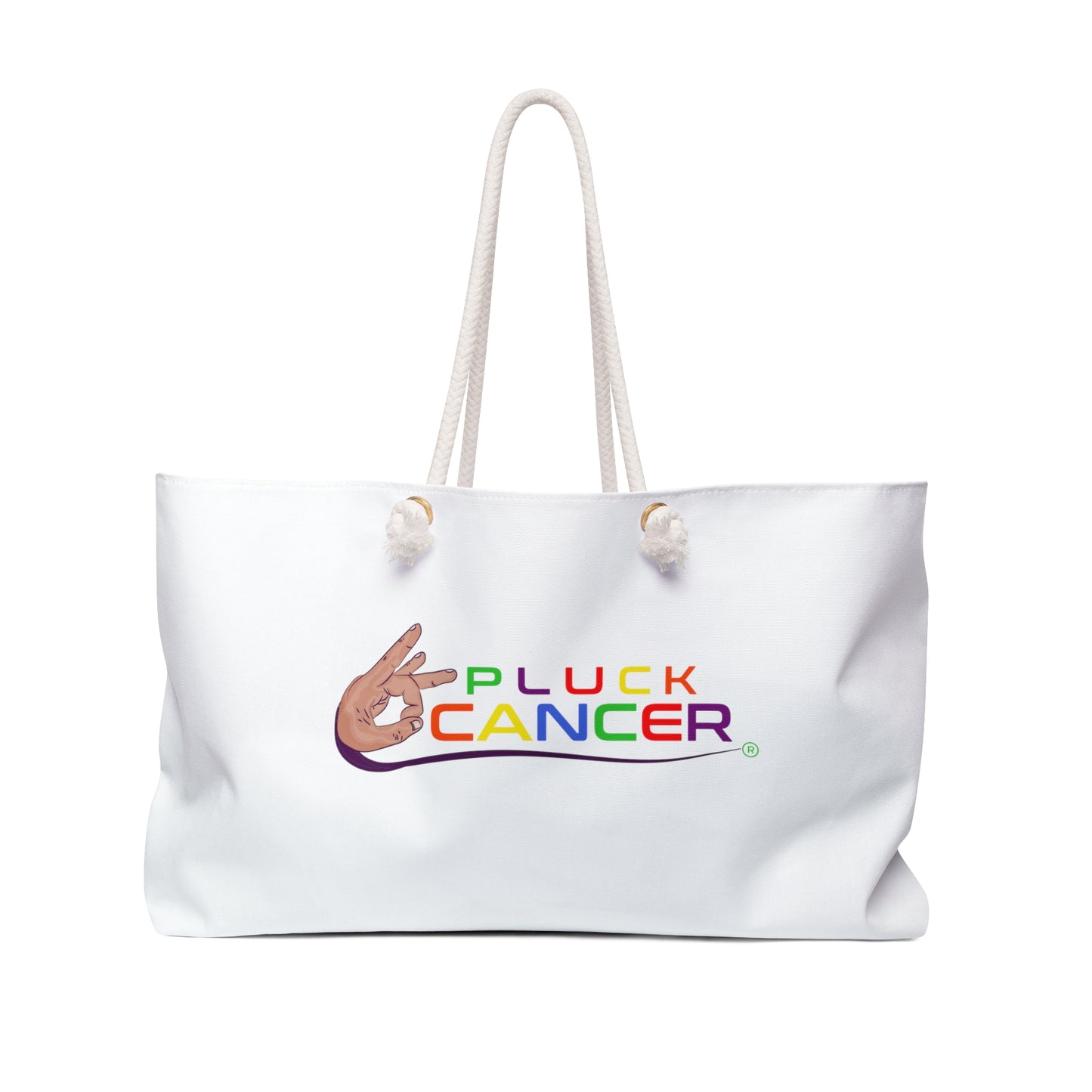 Weekender Bag-"PLUCK CANCER"