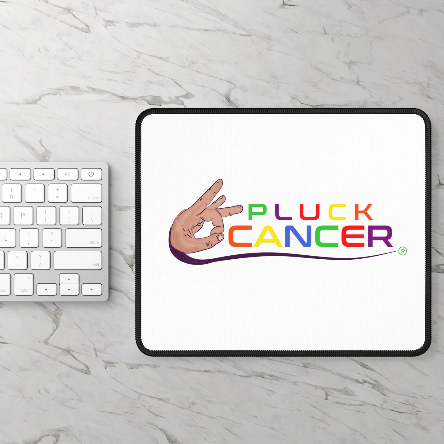 Gaming Mouse Pad-"PLUCK CANCER!"