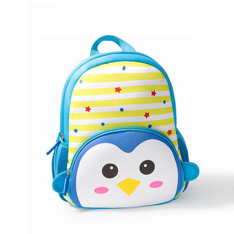 Children's Kindergarten Neoprene Cartoon School Bag School Bag Backpack