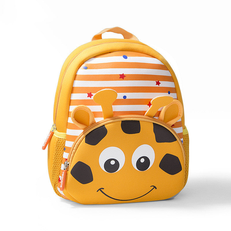 Children's Kindergarten Neoprene Cartoon School Bag School Bag Backpack