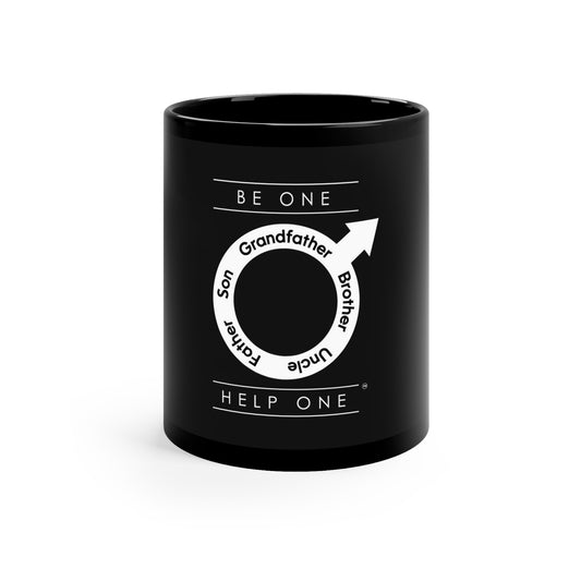 BE ONE. HELP ONE. COFFEE MUG FOR MEN & BOYS