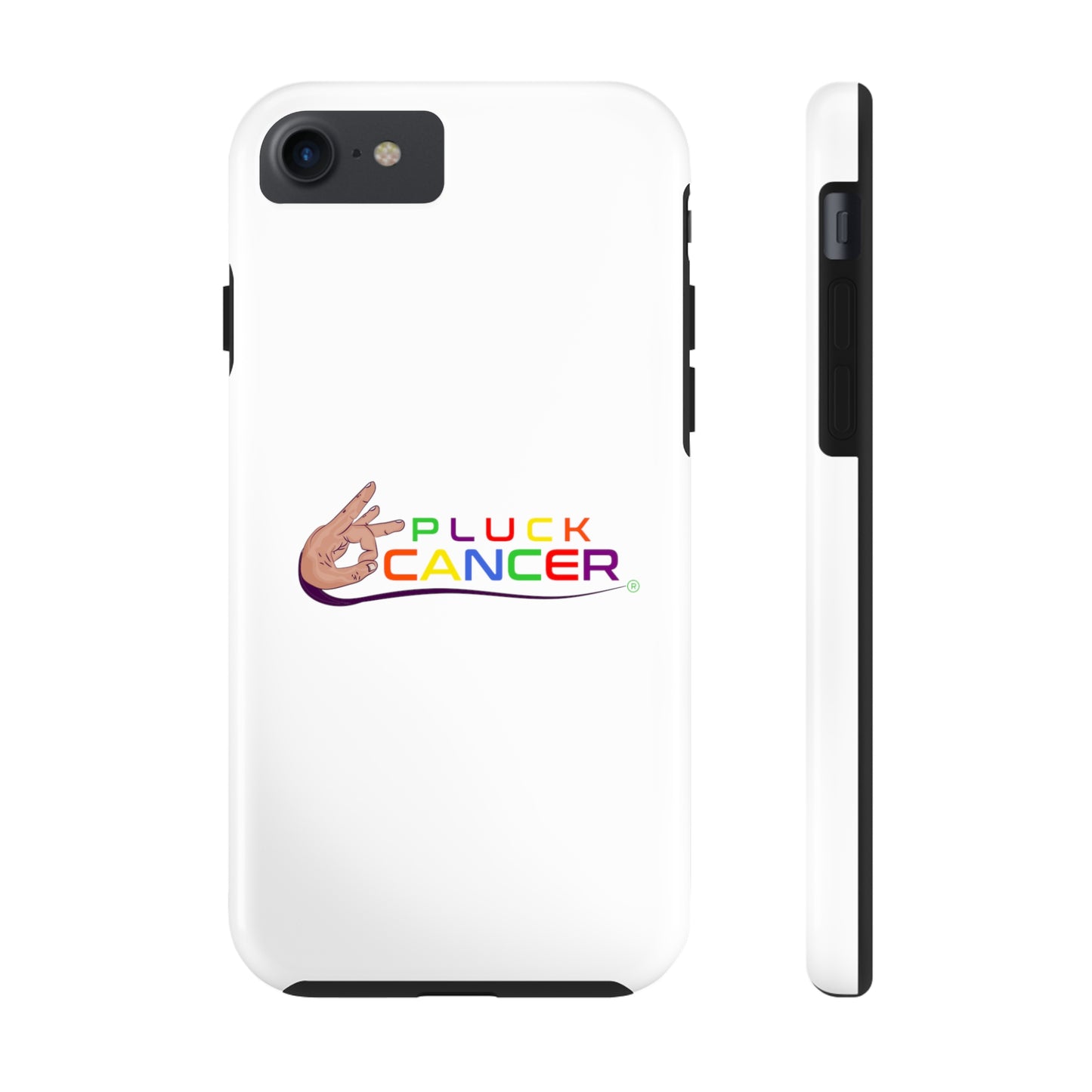 Tough Phone Cases- "PLUCK CANCER!"