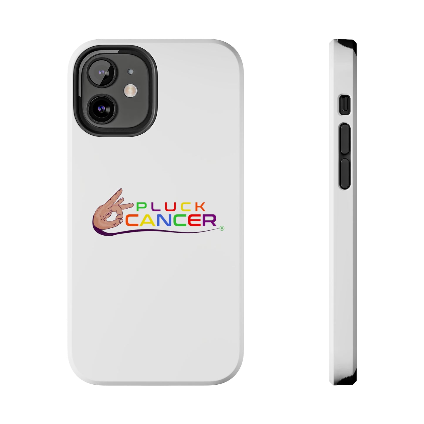 Tough Phone Cases- "PLUCK CANCER!"