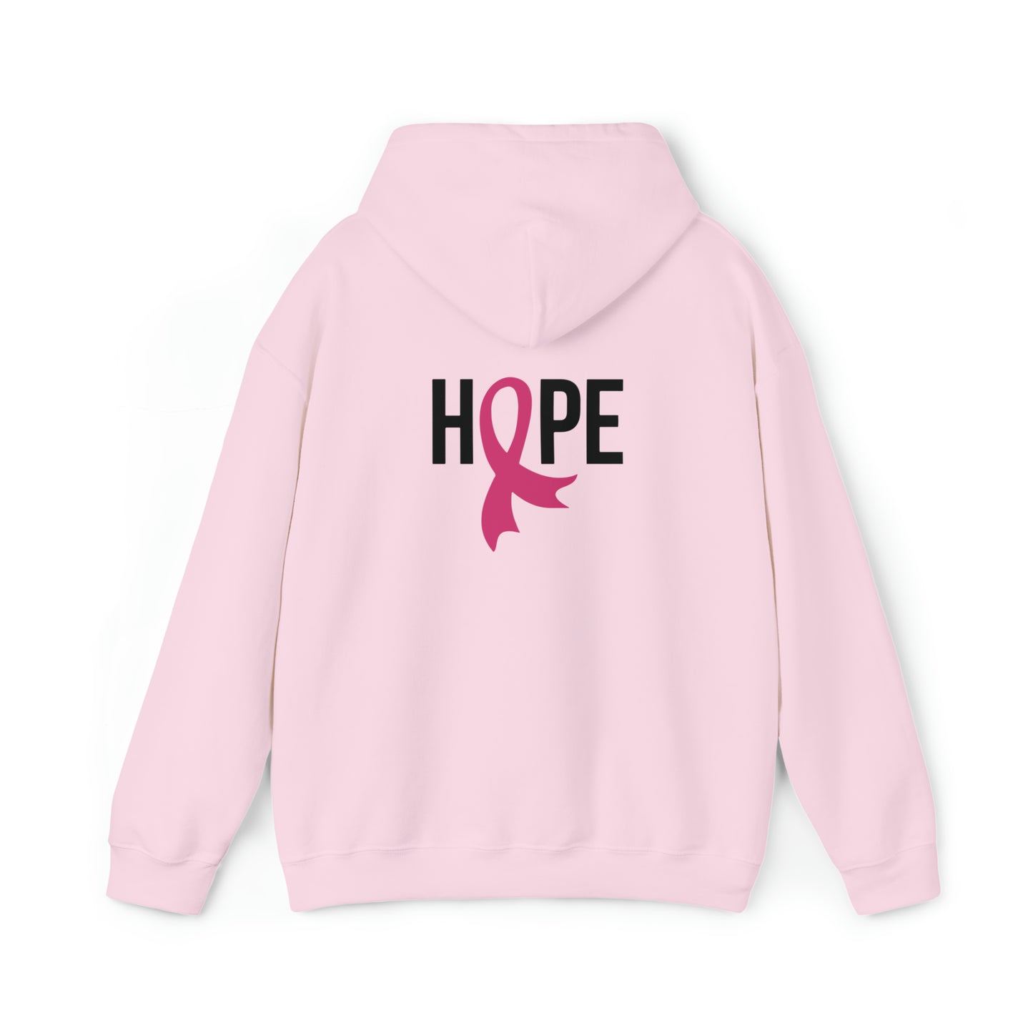 Light Pink Pluck Cancer Women's Hooded Sweatshirt