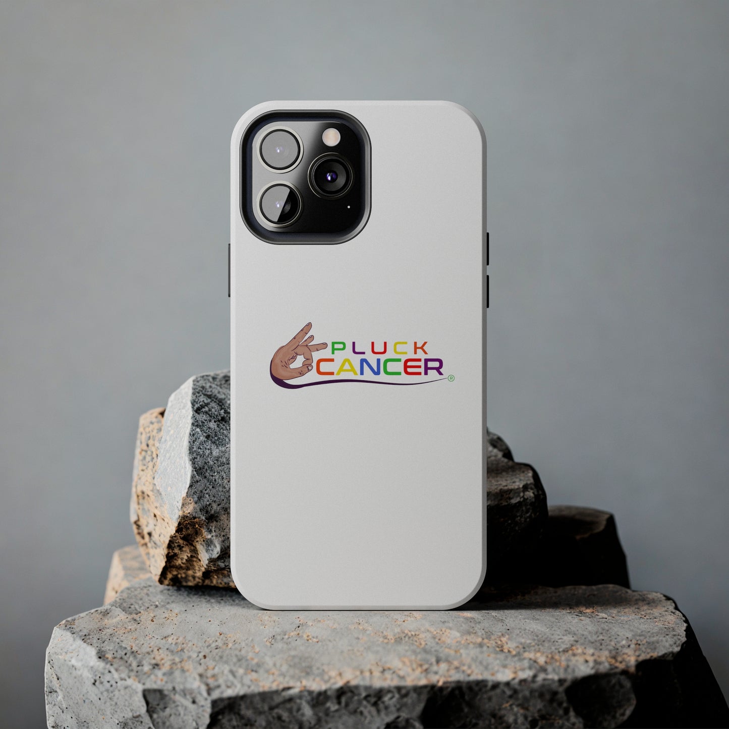 Tough Phone Cases- "PLUCK CANCER!"