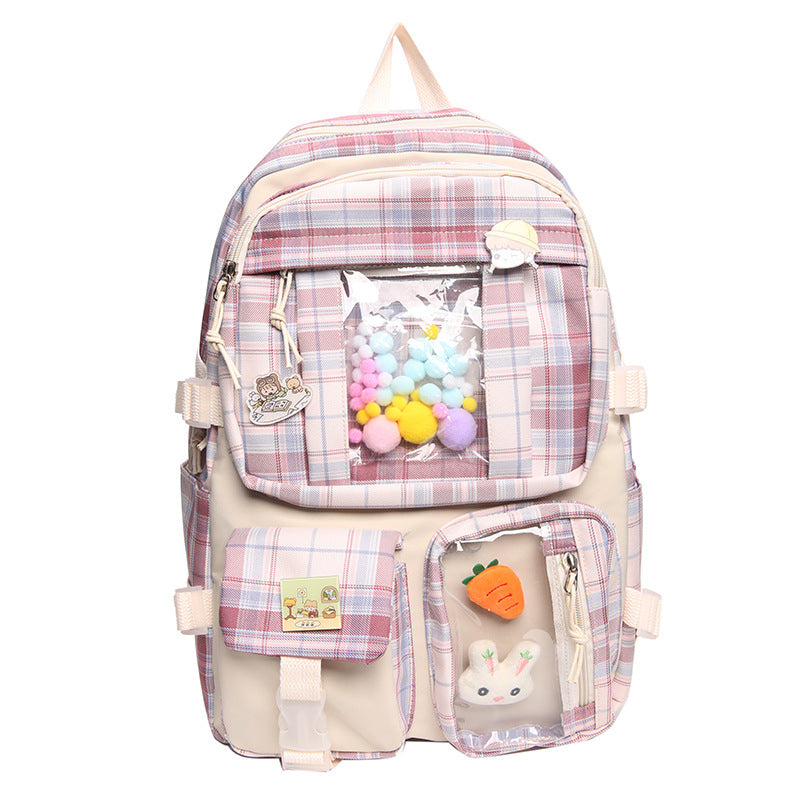 Backpack Campus Style Backpack For Junior High School Students