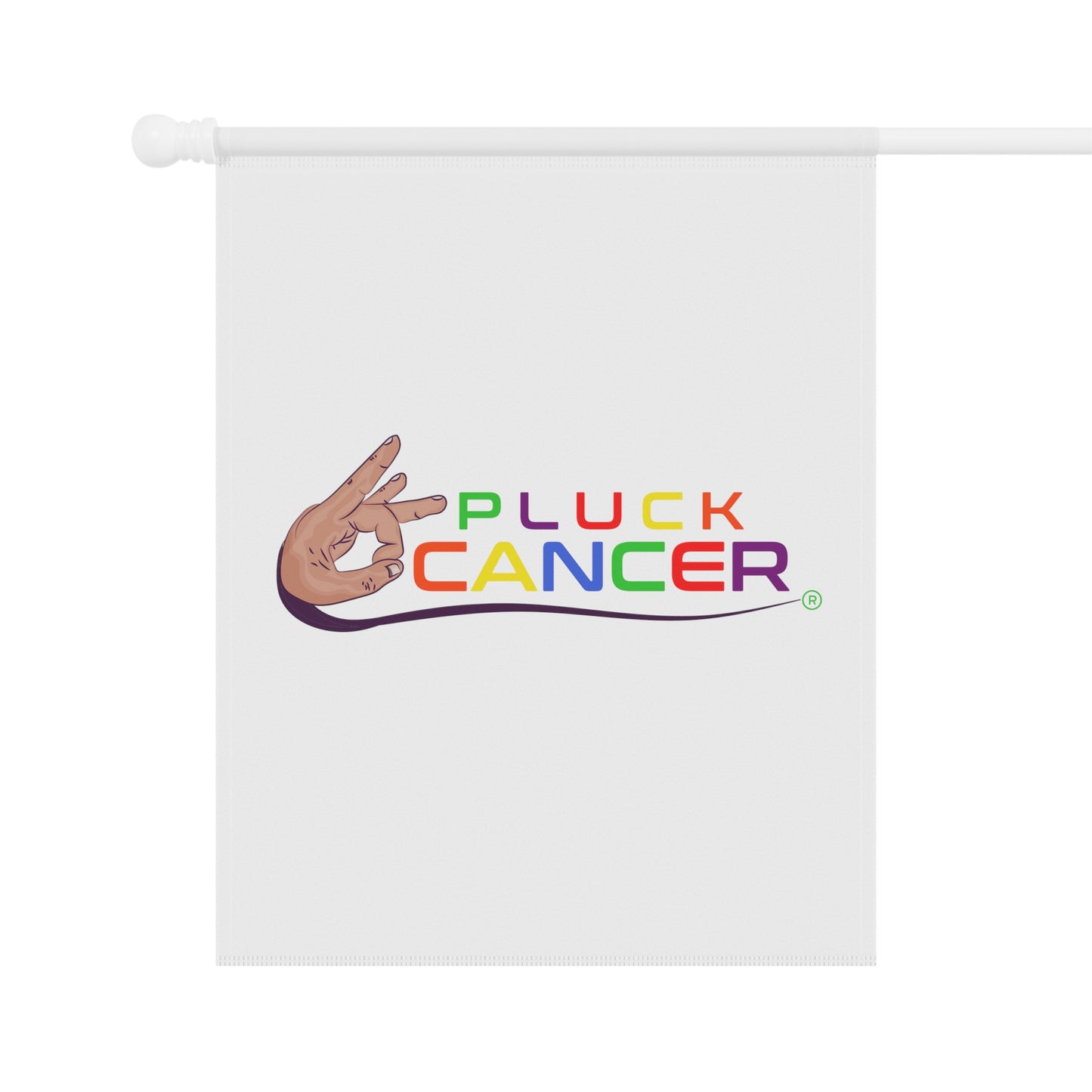 Garden & House Banner-"PLUCK CANCER!"