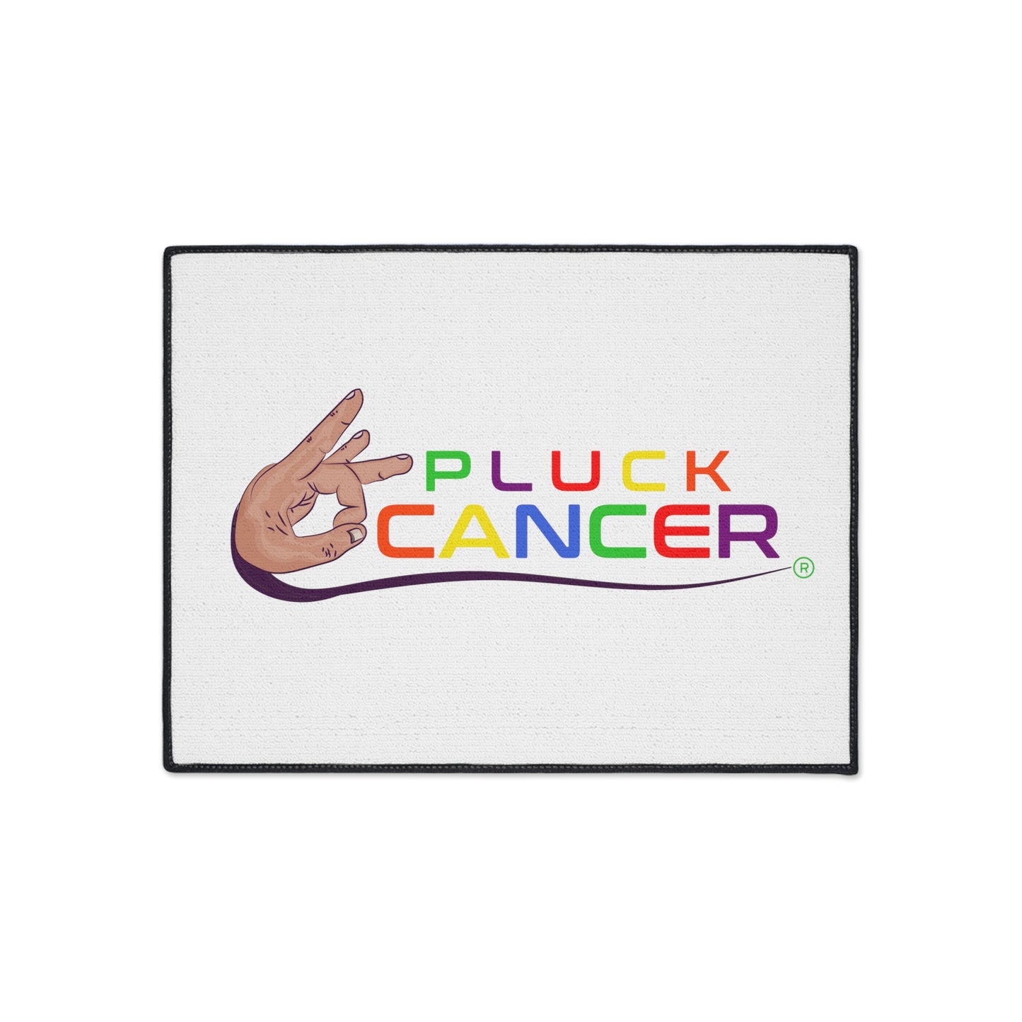 Heavy Duty Floor Mat-"PLUCK CANCER"