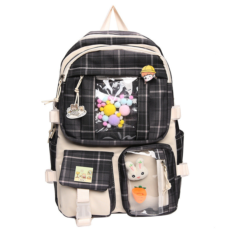 Backpack Campus Style Backpack For Junior High School Students