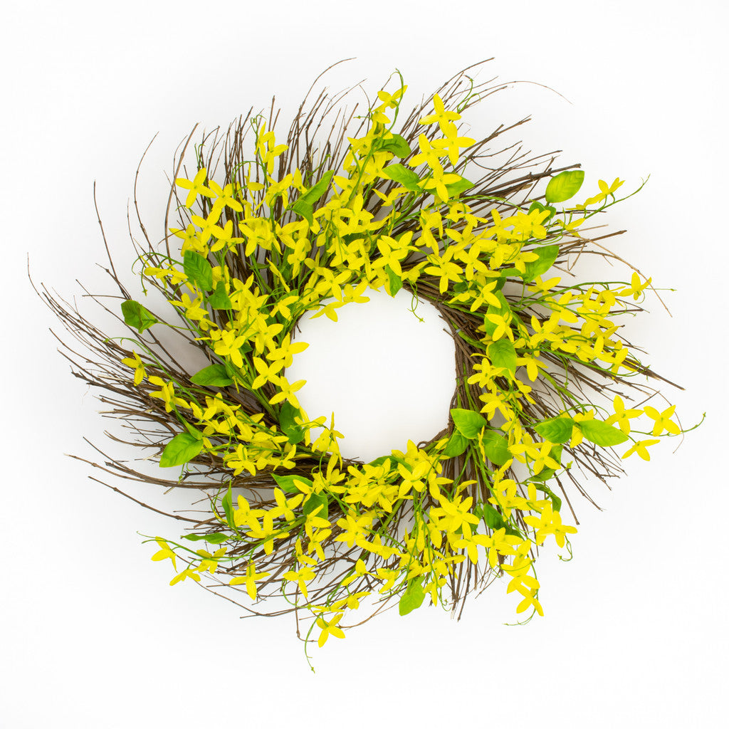 FORSYTHIA FIELDS WREATH