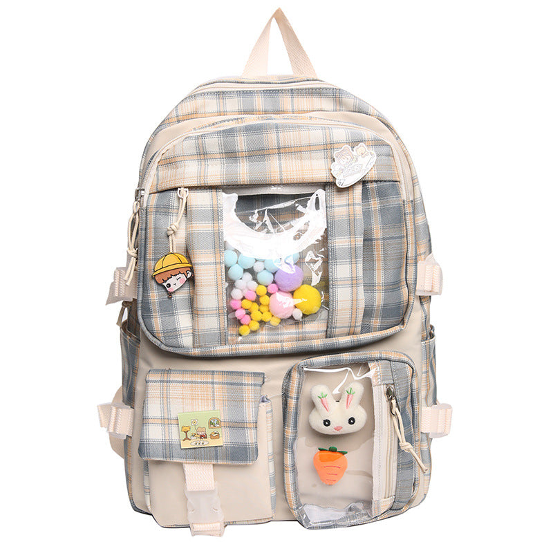 Backpack Campus Style Backpack For Junior High School Students