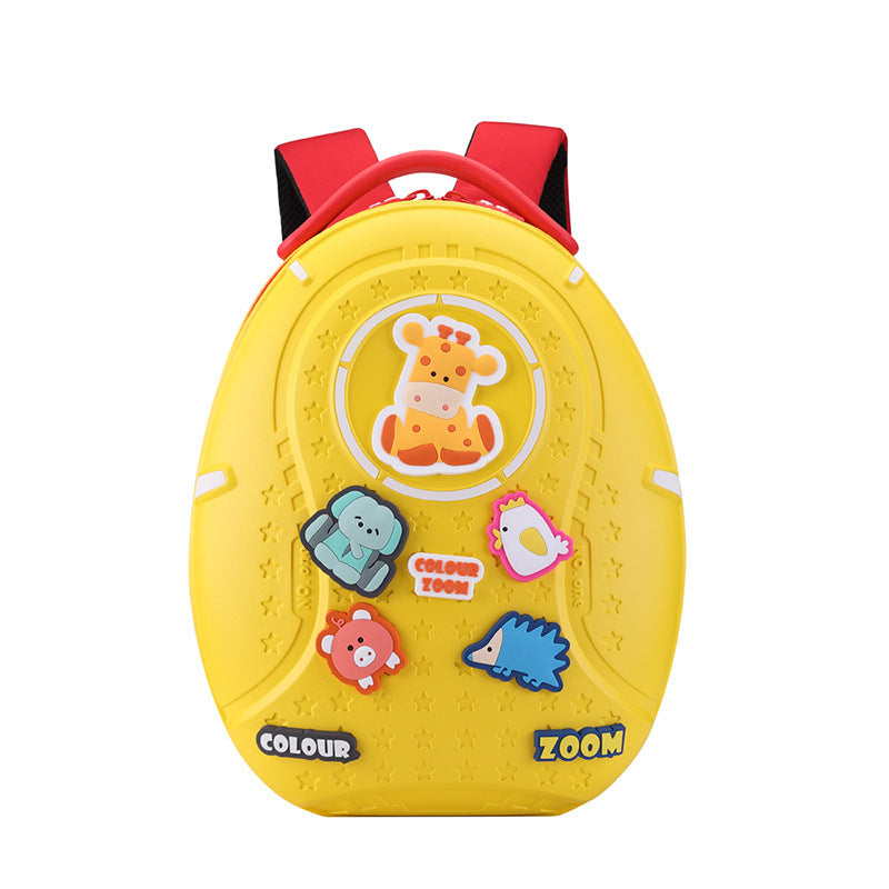 Trendy Cartoon DIY Kids Backpack  School Bag
