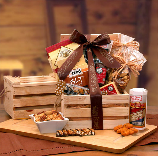 Dad's Favorites Premium Nuts & Snacks Crate