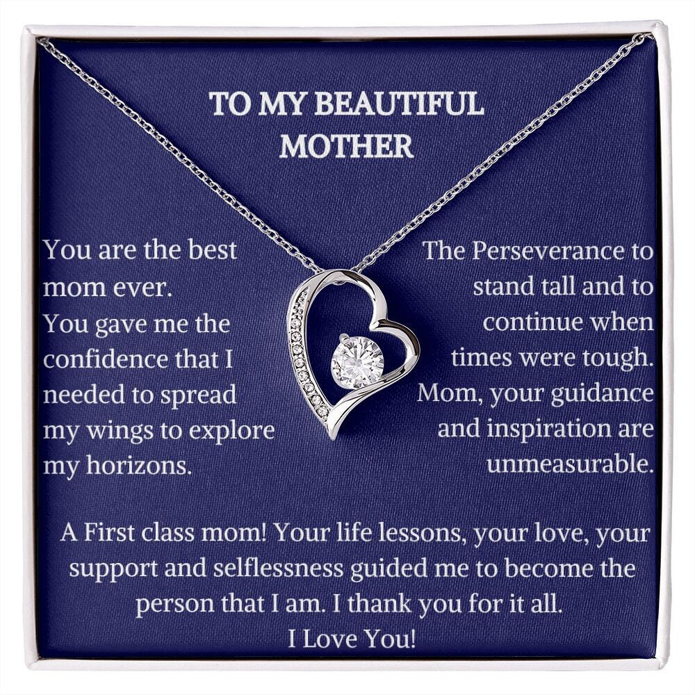 Forever Love Necklace | Necklace Gift | Crystal Necklace | Pendant Necklace | Necklace For Women | Mothers Necklace | Beautiful Necklace