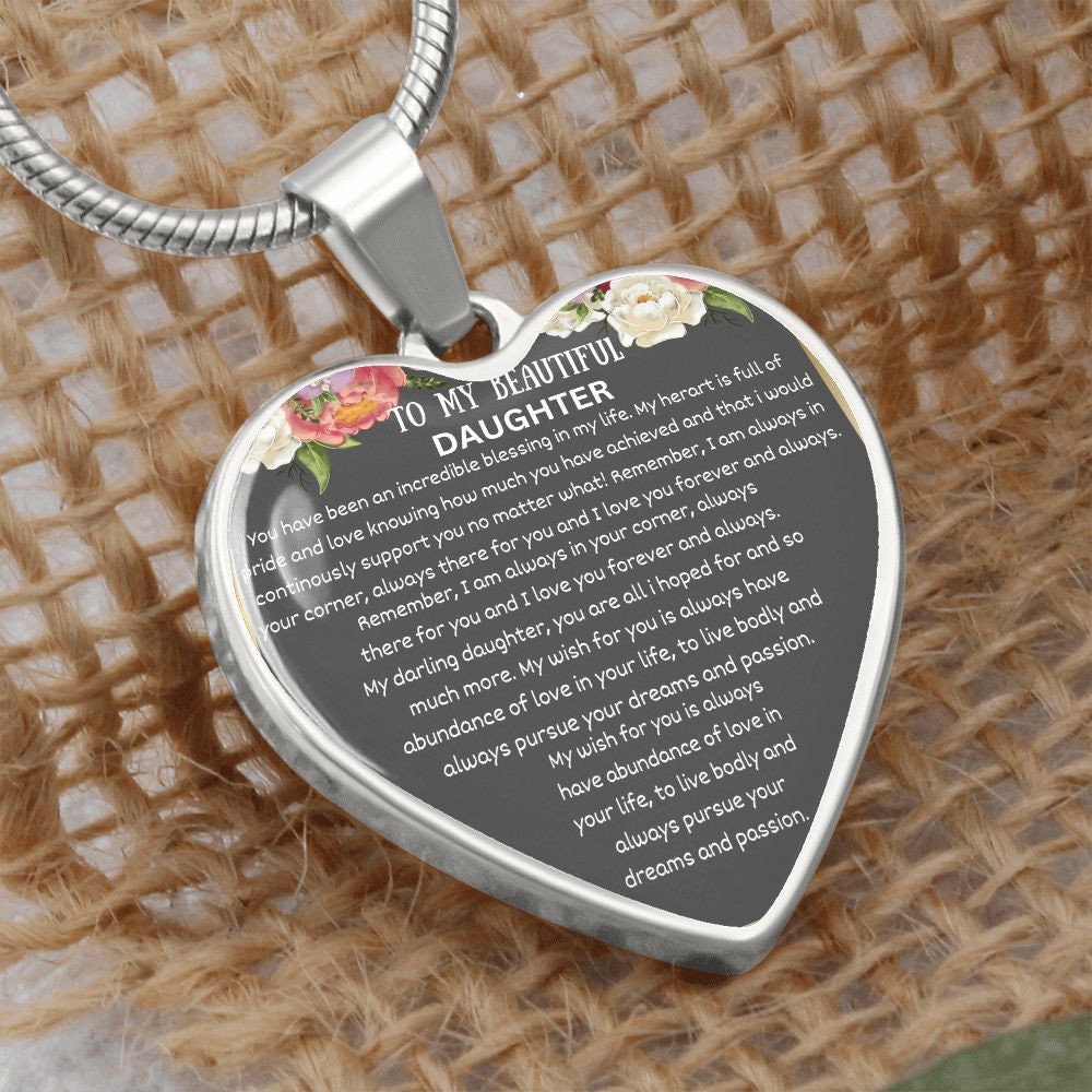 Heart - Luxury Necklace | Best Jewelry For Women | Luxury Jewelry For Daughter | Personalized Heart Pendant | Mother's Day Gift